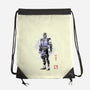 The Coldhearted Lin Kuei Sumi-e-None-Drawstring-Bag-Astrobot Invention