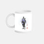 The Coldhearted Lin Kuei Sumi-e-None-Mug-Drinkware-Astrobot Invention