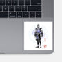 The Coldhearted Lin Kuei Sumi-e-None-Glossy-Sticker-Astrobot Invention
