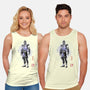 The Coldhearted Lin Kuei Sumi-e-Unisex-Basic-Tank-Astrobot Invention
