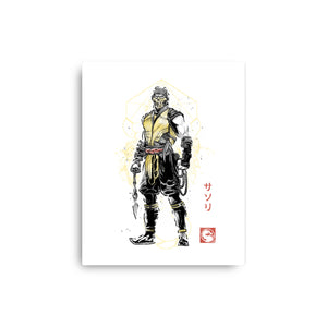 Specter Of Shirai Ryu Sumi-e