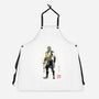 Specter Of Shirai Ryu Sumi-e-Unisex-Kitchen-Apron-Astrobot Invention