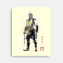 Specter Of Shirai Ryu Sumi-e-None-Stretched-Canvas-Astrobot Invention