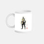 Specter Of Shirai Ryu Sumi-e-None-Mug-Drinkware-Astrobot Invention