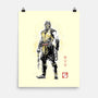 Specter Of Shirai Ryu Sumi-e-None-Matte-Poster-Astrobot Invention