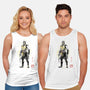 Specter Of Shirai Ryu Sumi-e-Unisex-Basic-Tank-Astrobot Invention
