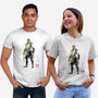 Specter Of Shirai Ryu Sumi-e-Unisex-Basic-Tee-Astrobot Invention