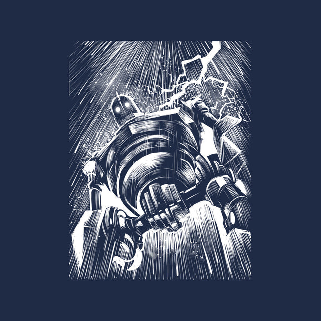 Giant Under The Rain-Mens-Heavyweight-Tee-zascanauta