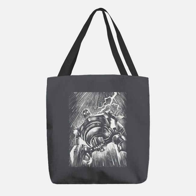 Giant Under The Rain-None-Basic Tote-Bag-zascanauta