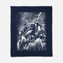 Giant Under The Rain-None-Fleece-Blanket-zascanauta