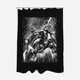 Giant Under The Rain-None-Polyester-Shower Curtain-zascanauta