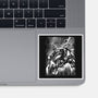 Giant Under The Rain-None-Glossy-Sticker-zascanauta