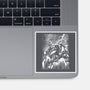 Giant Under The Rain-None-Glossy-Sticker-zascanauta