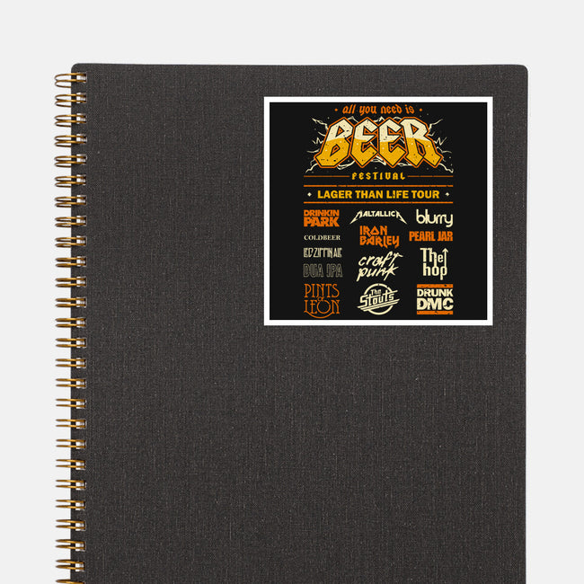 Beer Festival-None-Glossy-Sticker-retrodivision