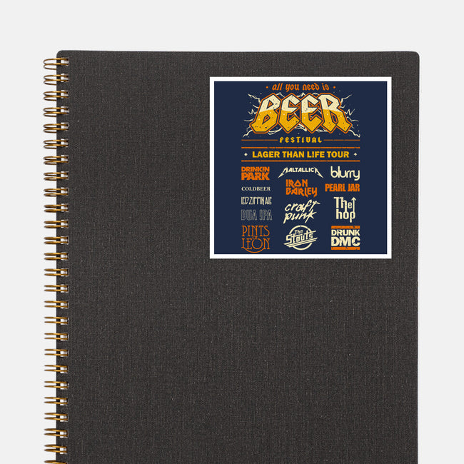 Beer Festival-None-Glossy-Sticker-retrodivision