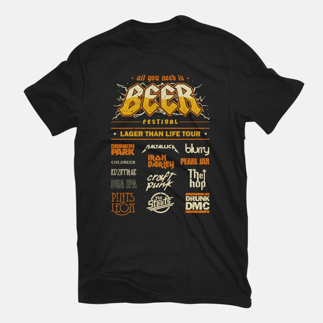 Beer Festival-Mens-Heavyweight-Tee-retrodivision