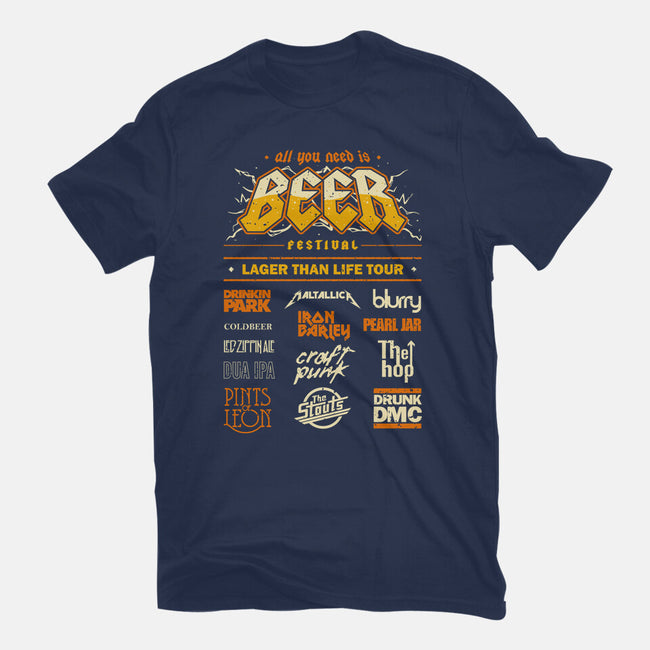 Beer Festival-Mens-Heavyweight-Tee-retrodivision