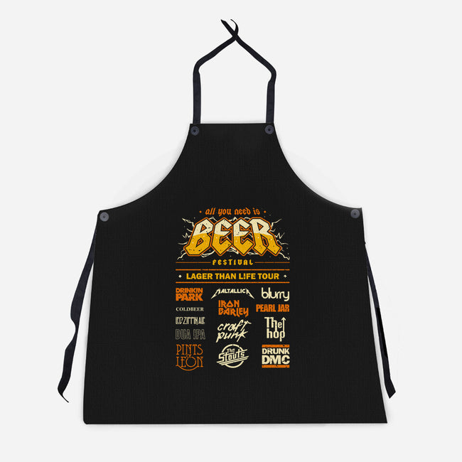 Beer Festival-Unisex-Kitchen-Apron-retrodivision