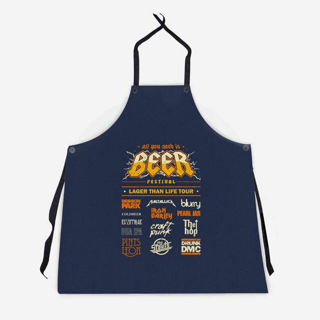 Beer Festival-Unisex-Kitchen-Apron-retrodivision