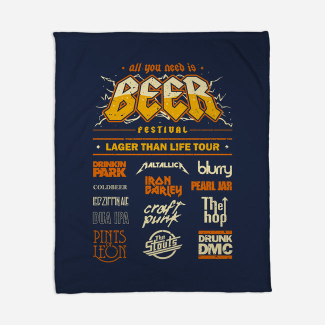 Beer Festival-None-Fleece-Blanket-retrodivision