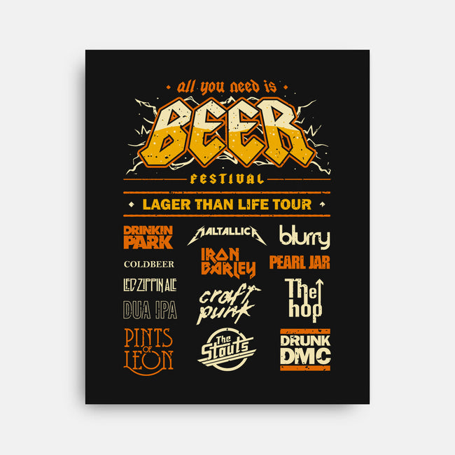 Beer Festival-None-Stretched-Canvas-retrodivision