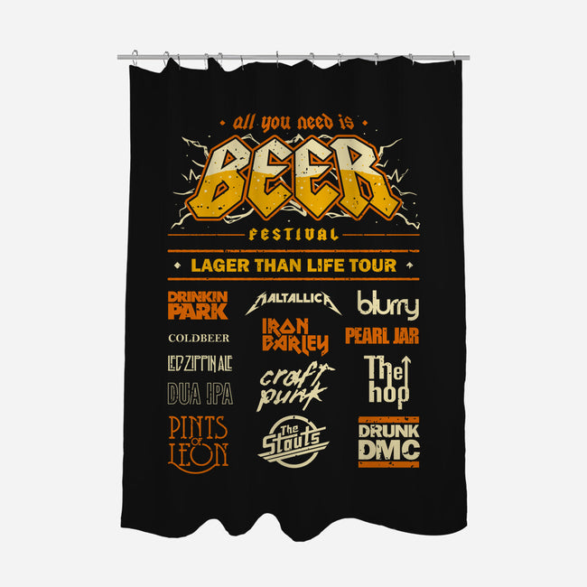 Beer Festival-None-Polyester-Shower Curtain-retrodivision