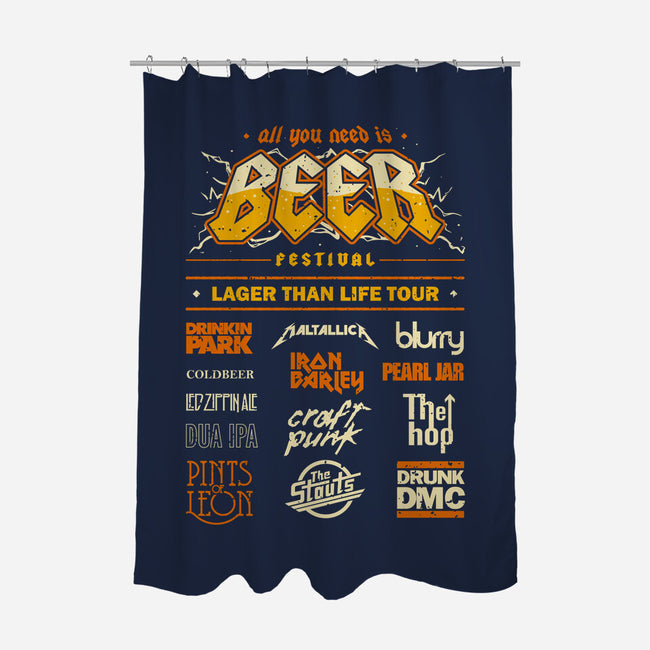 Beer Festival-None-Polyester-Shower Curtain-retrodivision