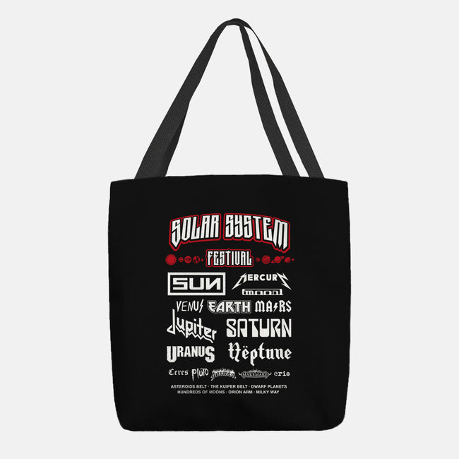 Solar System Festival-None-Basic Tote-Bag-DrMonekers