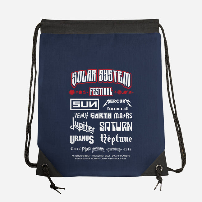 Solar System Festival-None-Drawstring-Bag-DrMonekers