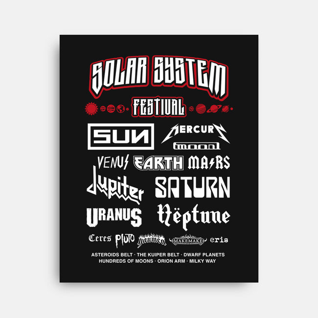 Solar System Festival-None-Stretched-Canvas-DrMonekers