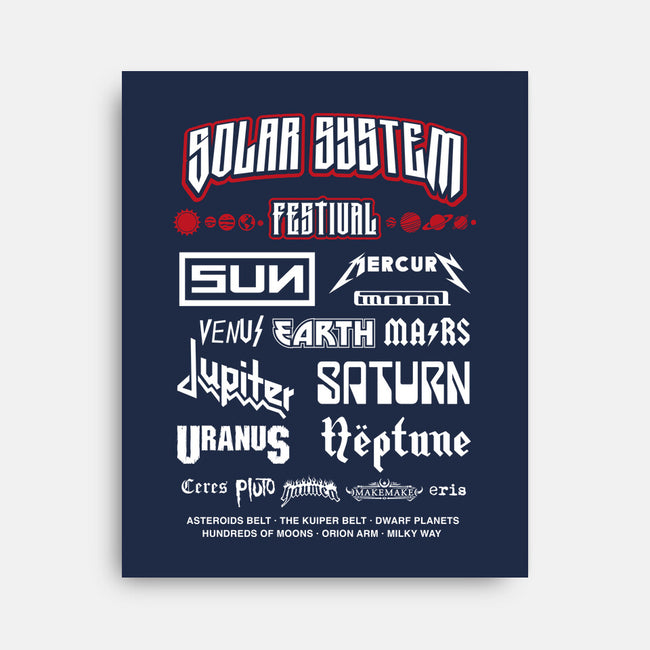 Solar System Festival-None-Stretched-Canvas-DrMonekers