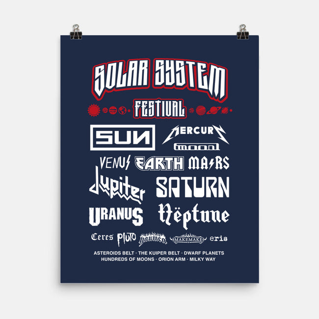 Solar System Festival-None-Matte-Poster-DrMonekers