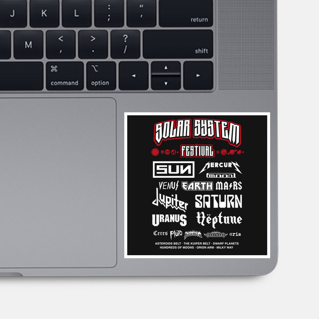 Solar System Festival-None-Glossy-Sticker-DrMonekers