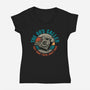 The 80s Called-Womens-V-Neck-Tee-glitchygorilla
