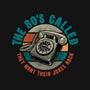 The 80s Called-Womens-Fitted-Tee-glitchygorilla