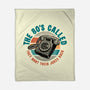 The 80s Called-None-Fleece-Blanket-glitchygorilla