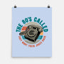 The 80s Called-None-Matte-Poster-glitchygorilla