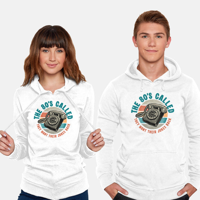 The 80s Called-Unisex-Pullover-Sweatshirt-glitchygorilla
