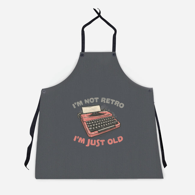 Not Retro-Unisex-Kitchen-Apron-glitchygorilla