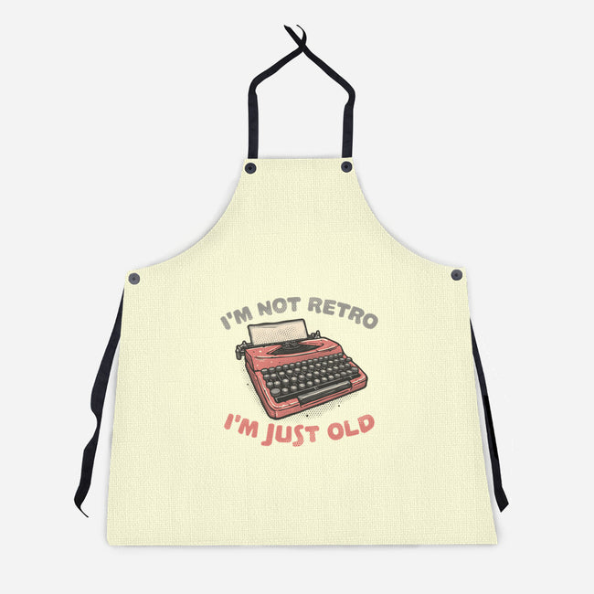 Not Retro-Unisex-Kitchen-Apron-glitchygorilla