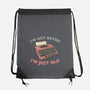 Not Retro-None-Drawstring-Bag-glitchygorilla