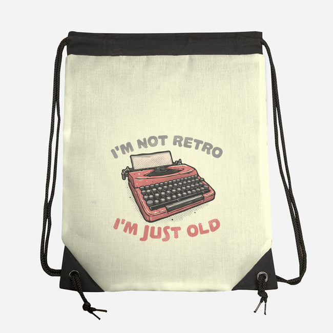 Not Retro-None-Drawstring-Bag-glitchygorilla