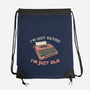 Not Retro-None-Drawstring-Bag-glitchygorilla