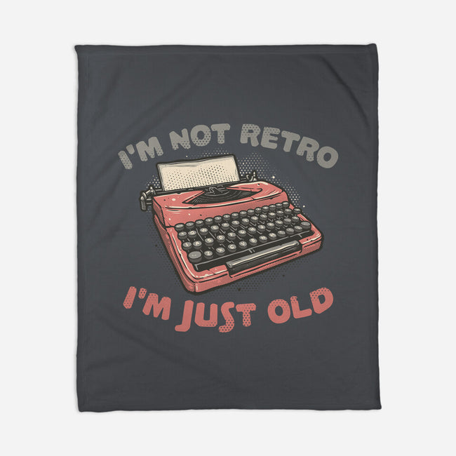 Not Retro-None-Fleece-Blanket-glitchygorilla