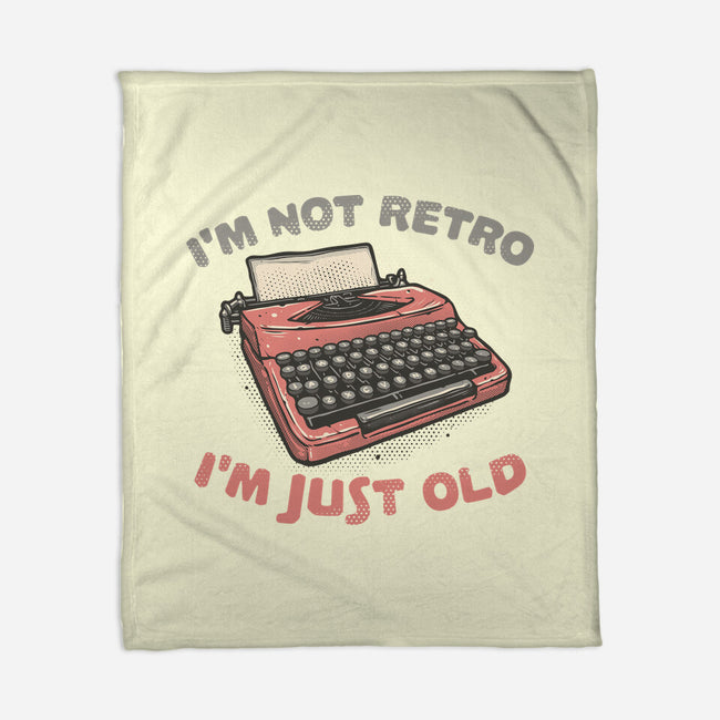 Not Retro-None-Fleece-Blanket-glitchygorilla