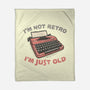 Not Retro-None-Fleece-Blanket-glitchygorilla