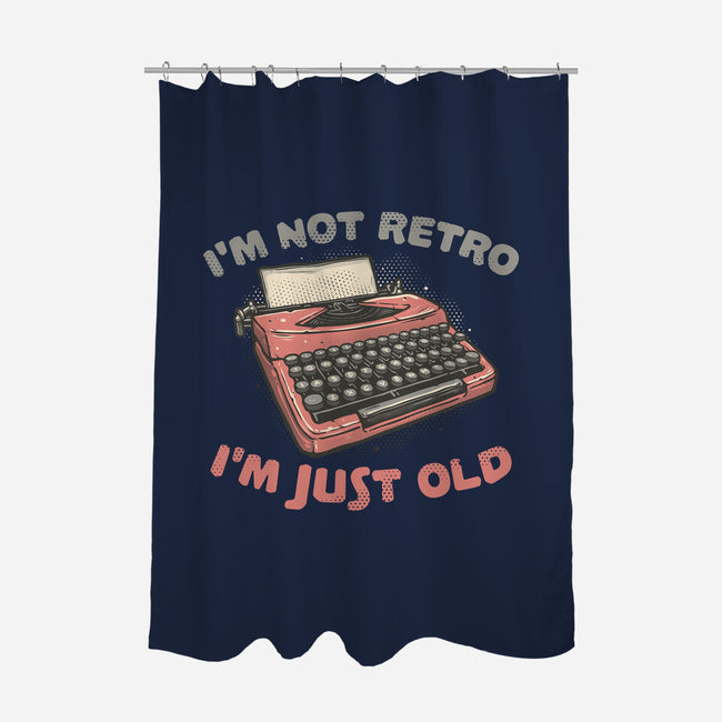 Not Retro-None-Polyester-Shower Curtain-glitchygorilla