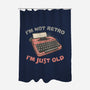 Not Retro-None-Polyester-Shower Curtain-glitchygorilla