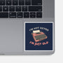 Not Retro-None-Glossy-Sticker-glitchygorilla