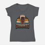 Vintage Darkness-Womens-V-Neck-Tee-Getsousa!